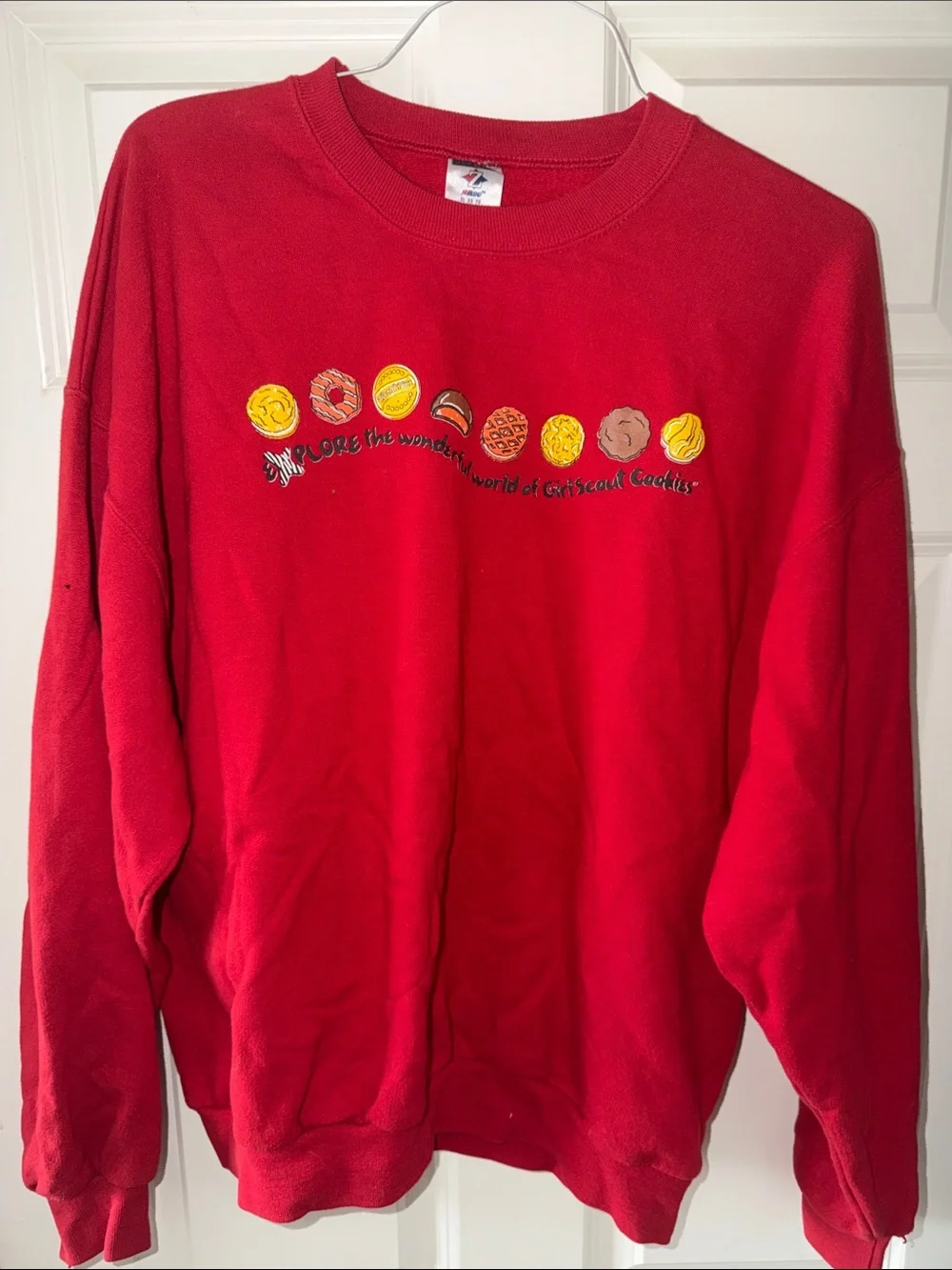 Girl Scout cookie crewneck